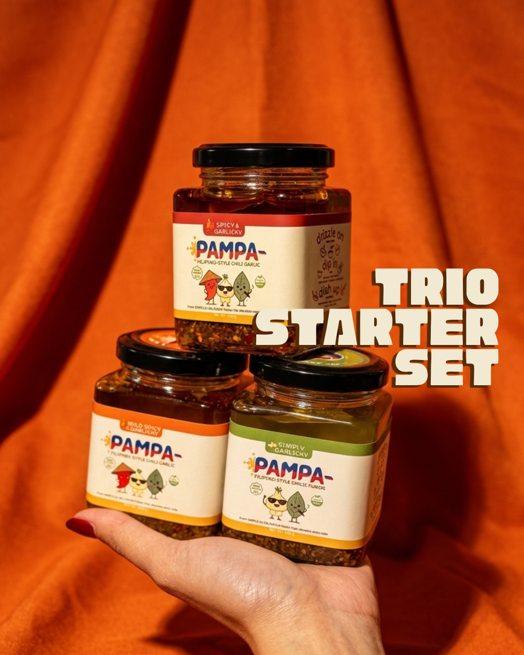 PAMPA- Trio Starter Set